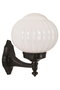 Opviq Lámpara de Pared Exterior BAP-68187-BSY-M2 Negra